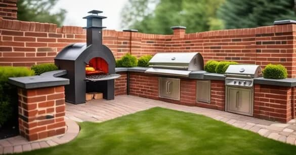 Grill murowany w ogrodzie: Zbuduj go sam krok po kroku!